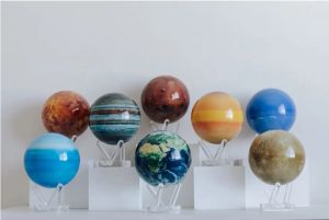 Set de 8 planètes de grande taille (6") MOVA Globes